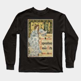 Exposition des Beaux Arts by David Dellepiane Long Sleeve T-Shirt